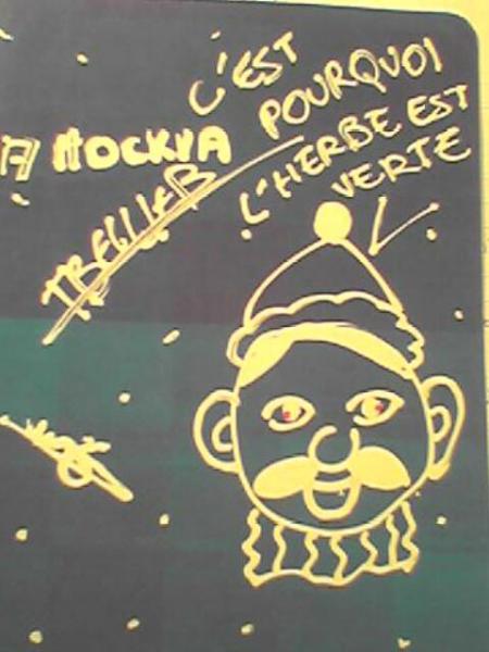Notre Guide Pierre :p Dessinée par Thibault